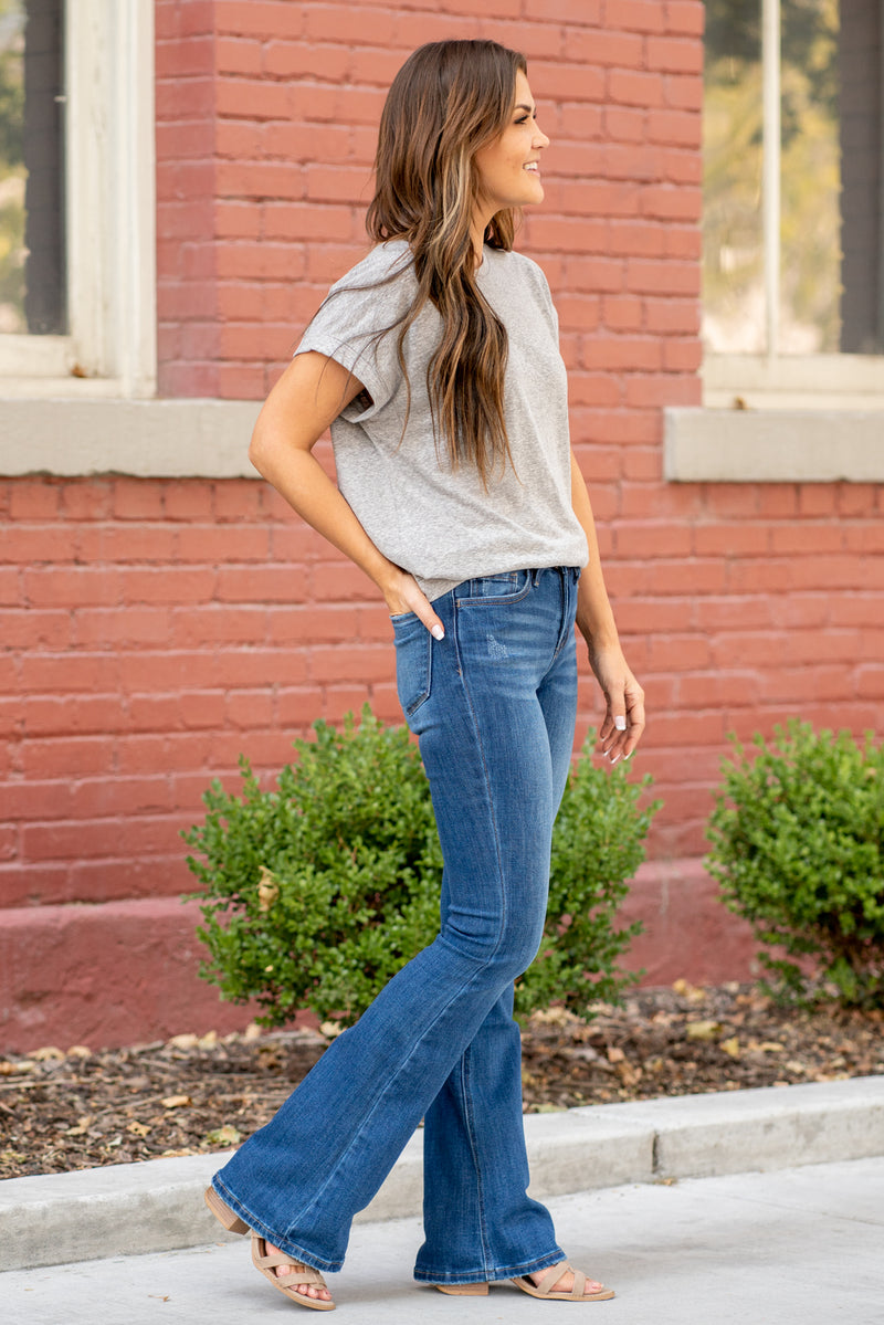 VERVET by Flying Monkey Jeans Collection: Fall 2020 Skinny, 34" Inseam Mid Rise, 9" Front Rise 65% COTTON, 31% POLYESTER, 2% SPANDEX, 2% RAYON Machine Wash Separately In Cold Water Stitching: Classic Fly: Zipper Style #: V2073 Contact us for any additional measurements or sizing.