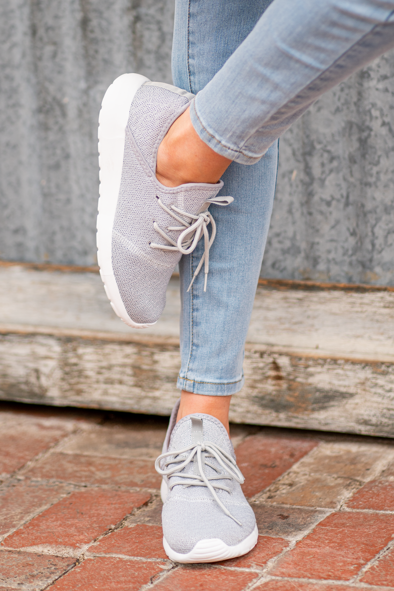 Sneakers Shoes | Very G  These shoes from Gyspy Jazz are comfortable and bold. Style Name: Liliana    Color: Grey Cut: Sneakers   Rubber Sole Style #: VGSP0132-Grey Contact us for any additional measurements or sizing. 