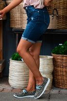 Judy Blue Jeans Color: Dark Blue Shorts   Cut: Bermudas Shorts, 8.5" Inseam  Rise: 10.5" Front Rise 91% COTTON,7% POLYESTER,2% RAYON Stitching: Classic  Fly: Zipper Fly Style #: JB150115-DK-PL | 150115-DK-PL Contact us for any additional measurements or sizing.  *Measured on the smallest size, measurements may vary by size. 