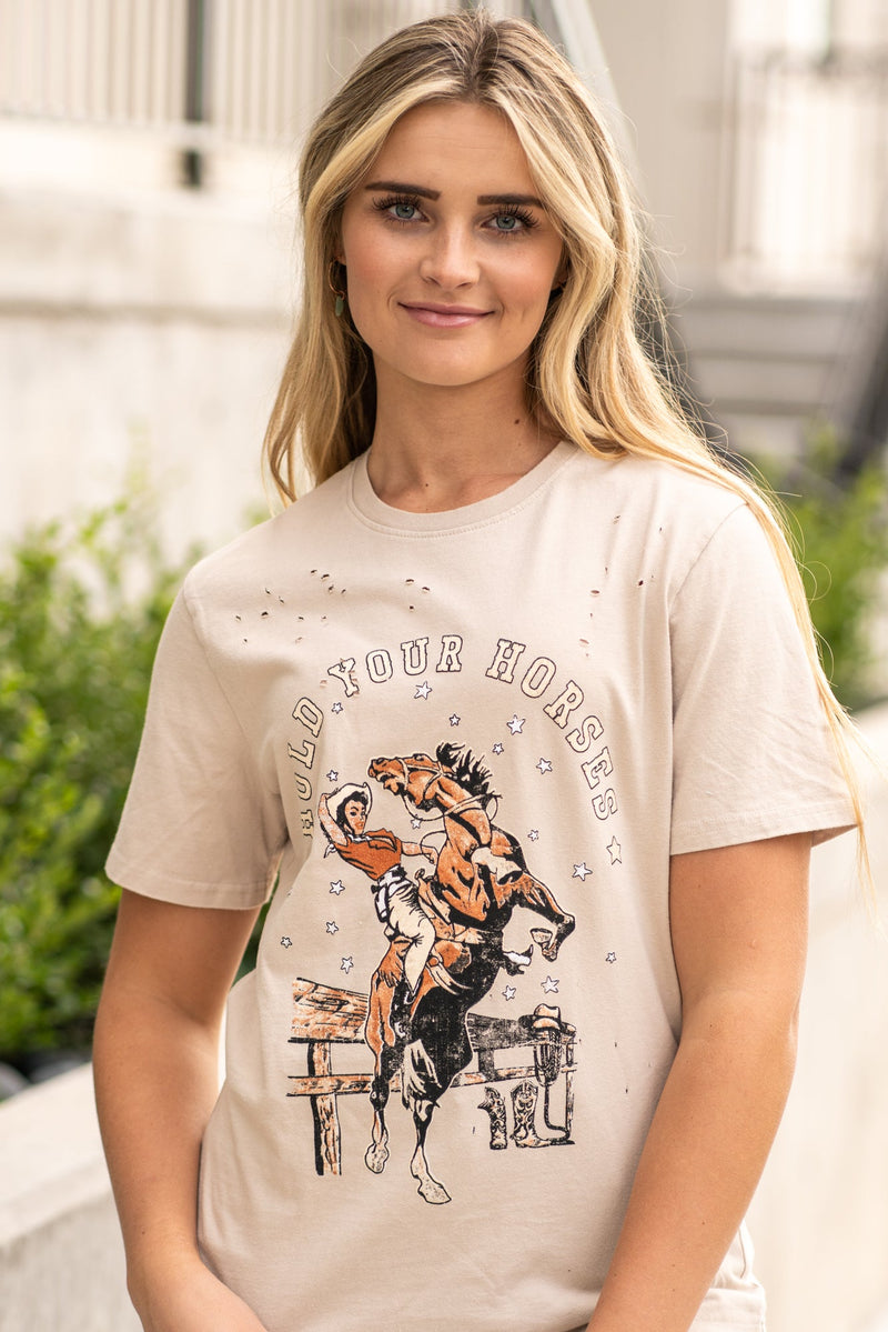 søster Måske malm Zutter | Hold Your Horses Graphic T Shirt F2004-1654 – American Blues